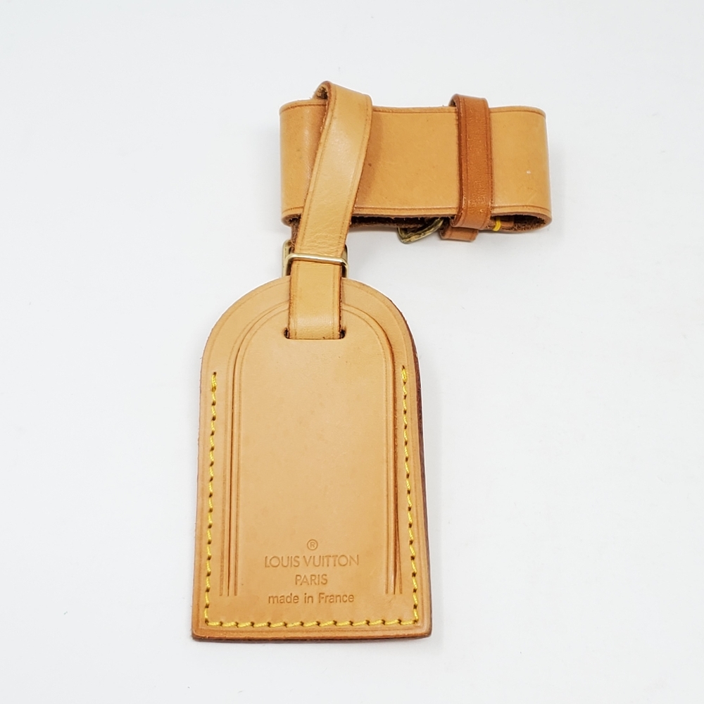 Authentic Louis Vuitton Luggage Tag / Nametag / Travel Tag
